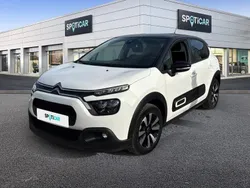 Blanc banquise (o) noir perla nera Utilisé 2023 Citroën C3 PureTech Citadine | 14 490 € (Prix assez cher)