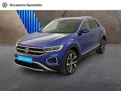Bleu ravenna métallisée Utilisé 2024 VW T-Roc Exclusive SUV | 36 900 € (Prix cher)