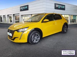 Jaune Utilisé 2021 Peugeot e-208 Allure Citadine | 14 980 € (Bon prix)
