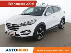 Blanc Utilisé 2016 Hyundai Tucson SUV | 14 690 € (Prix juste)
