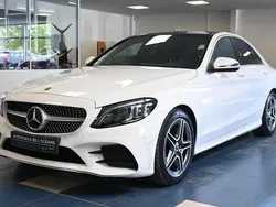 Blanc Utilisé 2021 Mercedes C200 AMG line Berline | 27 466 € (Prix juste)