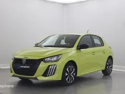 Jaune Utilisé 2024 Peugeot 208 Active Citadine | 15 499 € (Prix juste)