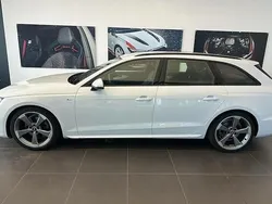Blanc glacier métallisé Utilisé 2022 Audi A4 S-Line Break | 31 834 € (Prix juste)