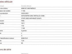 Occasion 2018 BMW 114 Sport Line Citadine | 14 990 € (Prix juste)