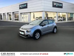 Gris platinium noir onyx Utilisé 2020 Citroën C3 Feel Citadine | 10 497 € (Bon prix)