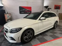 Blanc Utilisé 2018 Mercedes C200 AMG line Break | 32 490 €
