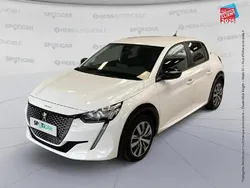 Blanc Utilisé 2022 Peugeot e-208 Active Citadine | 13 499 € (Super prix)