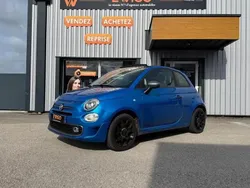 Bleu Utilisé 2017 Fiat 500C S Cabriolet | 10 990 € (Prix juste)