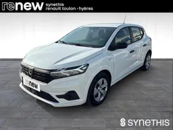 Blanc Utilisé 2022 Dacia Sandero Essentiel Citadine | 11 490 € (Prix juste)