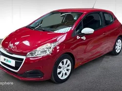 Rouge Utilisé 2016 Peugeot 208 Citadine | 8 660 € (Prix juste)