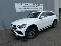 Blanc Utilisé 2022 Mercedes GLC300 AMG line SUV | 42 990 € (Super prix)