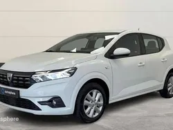 Blanc Utilisé 2022 Dacia Sandero Comfort Citadine | 13 299 € (Bon prix)