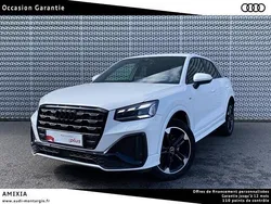 Blanc ibis Utilisé 2022 Audi Q2 S-line plus SUV | 29 450 € (Prix juste)