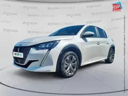 Blanc Utilisé 2021 Peugeot e-208 Style Citadine | 13 999 € (Bon prix)