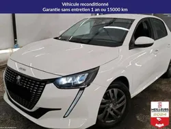 Blanc Utilisé 2021 Peugeot 208 Active Citadine | 12 900 € (Prix assez cher)