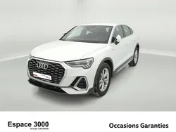 Blanc arcona Utilisé 2024 Audi Q3 Sportback S-Line SUV | 46 990 € (Prix assez cher)