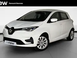 Blanc Utilisé 2020 Renault Zoe Zen Citadine | 8 290 € (Bon prix)
