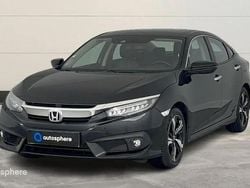 Noir Utilisé 2017 Honda Civic Exclusive Berline | 19 999 € (Bon prix)
