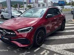 Rouge Utilisé 2021 Mercedes GLA200 AMG line SUV | 32 999 € (Prix juste)