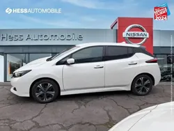 Blanc Utilisé 2021 Nissan Leaf N-Connecta Citadine | 13 999 € (Prix juste)