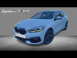 Blanc Utilisé 2021 BMW 116 Sport Line Citadine | 23 900 € (Prix assez cher)