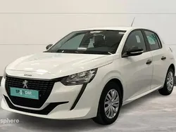 Blanc Utilisé 2022 Peugeot 208 Active Citadine | 11 299 € (Prix juste)