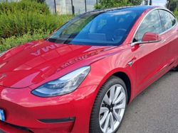 Rouge Utilisé 2020 Tesla Model 3 Long Range AWD Berline | 25 990 € (Prix assez cher)