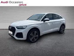 Blanc Utilisé 2021 Audi Q5 Sportback S-Line SUV | 39 990 € (Prix juste)
