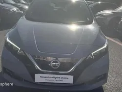 Gris Utilisé 2021 Nissan Leaf Acenta Citadine | 14 999 € (Prix juste)