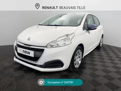 Blanc Utilisé 2019 Peugeot 208 Citadine | 8 490 € (Bon prix)