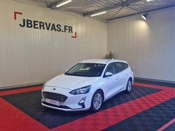 Blanc Utilisé 2020 Ford Focus Titanium Break | 13 990 € (Prix juste)