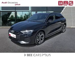 Noir mythic métallisé Utilisé 2025 Audi A3 Sportback e-tron S-Line Berline | 48 660 €