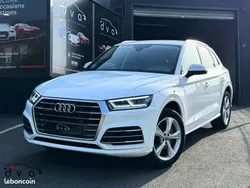 Blanc Utilisé 2018 Audi Q5 Design SUV | 39 990 € (Prix juste)