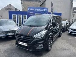 Bleu azur mã©tallisã©e Utilisé 2023 Ford Transit Sport Van | 37 999 € (Prix cher)
