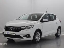 Blanc Utilisé 2022 Dacia Sandero Comfort Citadine | 13 599 € (Prix juste)