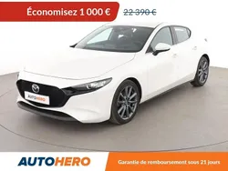 Blanc Utilisé 2021 Mazda 3 Style Berline | 21 390 € (Bon prix)
