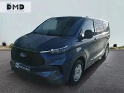 Bleu azur métallisée Occasion 2024 Ford Transit Custom Trend | 33 900 € (Bon prix)