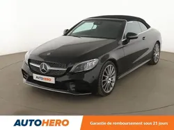 Noir Utilisé 2020 Mercedes C220 AMG line Cabriolet | 36 190 € (Prix juste)