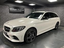 Blanc Utilisé 2019 Mercedes C300e AMG line Break | 32 990 €