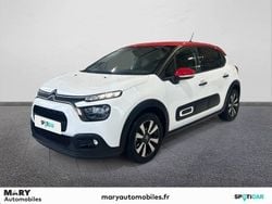 Blanc Utilisé 2022 Citroën C3 PureTech Citadine | 12 990 € (Prix assez cher)
