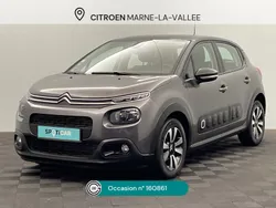 Gris Utilisé 2019 Citroën C3 PureTech Citadine | 10 490 € (Prix juste)