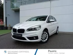 Blanc Utilisé 2016 BMW 218 Monospace | 16 900 € (Prix assez cher)