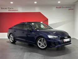 Bleu navarre métallisé Utilisé 2023 Audi A5 Sportback S-Line Berline | 40 980 € (Prix juste)
