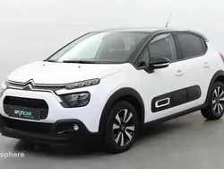 Blanc banquise (o) Utilisé 2023 Citroën C3 PureTech Citadine | 12 499 € (Bon prix)