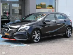 Noir Utilisé 2017 Mercedes A200 AMG line Berline | 16 990 € (Bon prix)