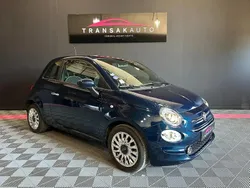 Bleu Utilisé 2020 Fiat 500 Lounge Citadine | 9 890 € (Prix juste)