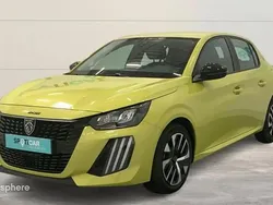 Jaune Utilisé 2024 Peugeot 208 Active Citadine | 15 999 € (Prix juste)