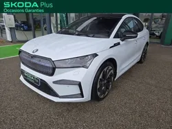 Blanc Utilisé 2024 Skoda Enyaq iV SportLine SUV | 42 870 €