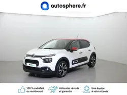 Blanc banquise (o) Utilisé 2022 Citroën C3 PureTech Citadine | 15 999 € (Prix juste)