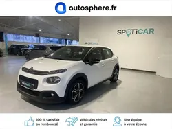 Blanc Utilisé 2019 Citroën C3 PureTech Citadine | 10 499 € (Prix juste)